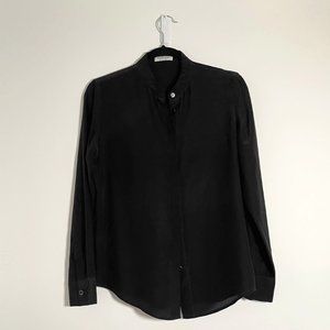 Everlane Silk Button Down with French Cuffs (US SM)